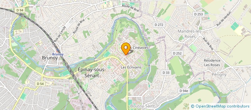 localisation de l'entreprise MONSIEUR ILDEVERT FAUSTIN  EPINAY-SOUS-SENART