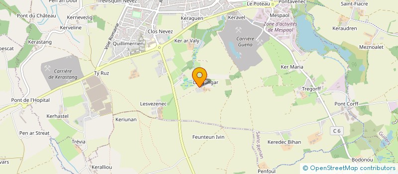 localisation de l'entreprise MONSIEUR ILDUT DE PARCEVAUX DE TRONJOLY à SAINT RENAN