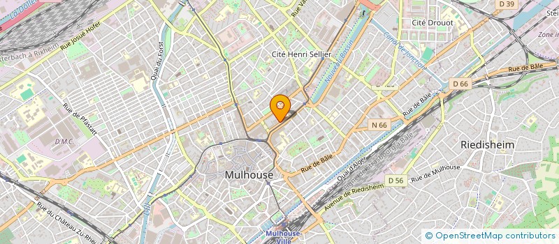 localisation de l'entreprise MONSIEUR ILEM SUTTER  MULHOUSE