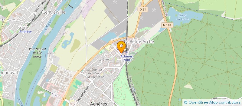 localisation de l'entreprise MONSIEUR ILES REZKALLAH  ACHERES