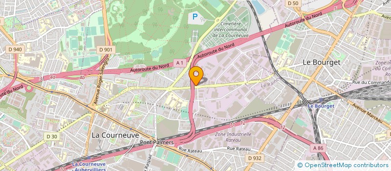 localisation de l'entreprise MONSIEUR ILFANE ISSIMDAR à LA COURNEUVE