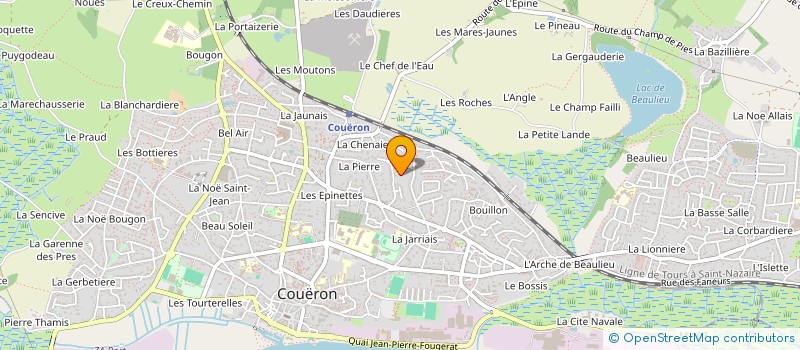 localisation de l'entreprise MONSIEUR ILHAMI TEMIZKAN à COUERON
