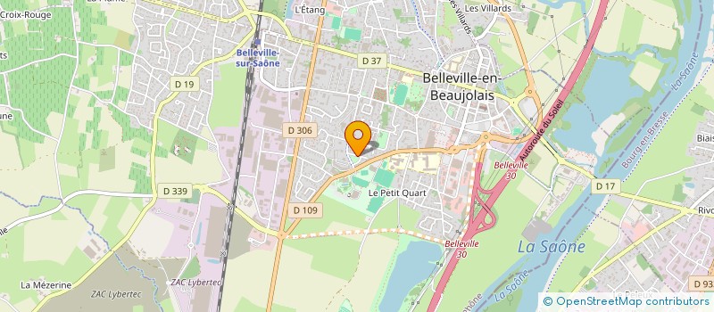 localisation de l'entreprise MONSIEUR ILHAN BEYAZ  BELLEVILLE-EN-BEAUJOLAIS
