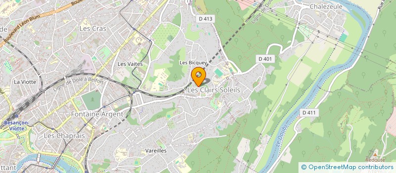 localisation de l'entreprise MONSIEUR ILHAN ELOUANDALI  BESANCON