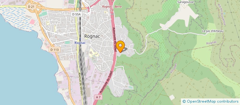localisation de l'entreprise MONSIEUR ILHAN KILIC à ROGNAC