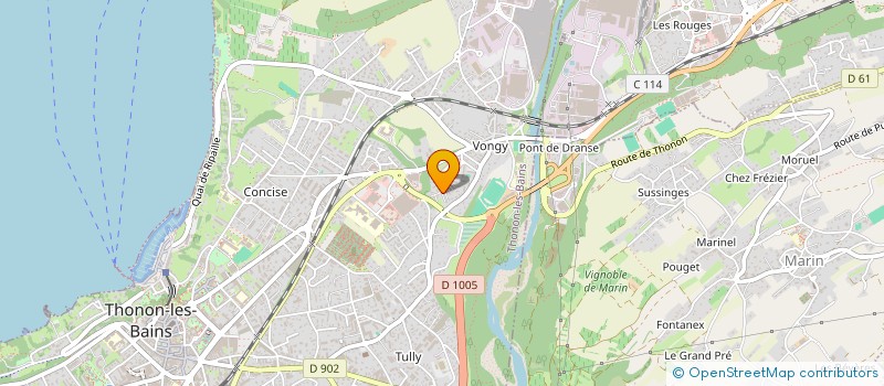 localisation de l'entreprise MONSIEUR ILHAN KIZILKAYA à THONON-LES-BAINS