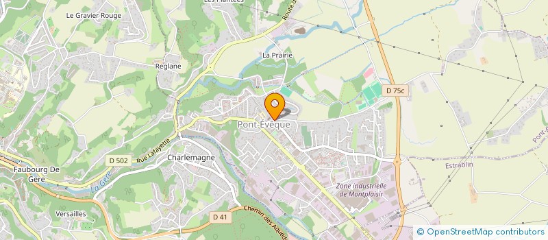 localisation de l'entreprise MONSIEUR ILHAN MISIR  PONT-EVEQUE