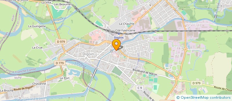 localisation de l'entreprise MONSIEUR ILHAN NEUVILLE  DIGOIN