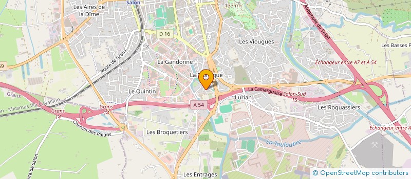 localisation de l'entreprise MONSIEUR ILHAN TANRIKULU  SALON-DE-PROVENCE