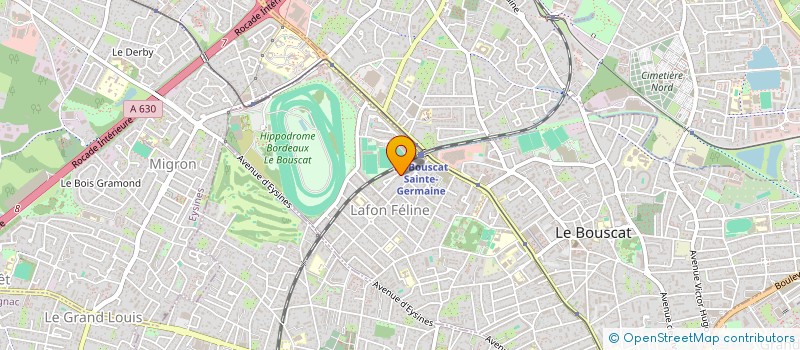 localisation de l'entreprise MONSIEUR ILHAN THOMAS  LE BOUSCAT