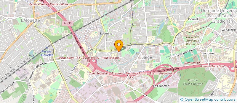 localisation de l'entreprise MONSIEUR ILIA CHERVAROV  PESSAC