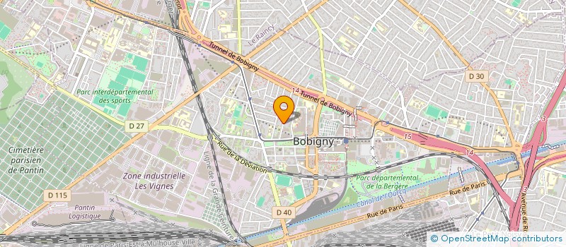 localisation de l'entreprise MONSIEUR ILIA KOUTCHOUKOV  BOBIGNY