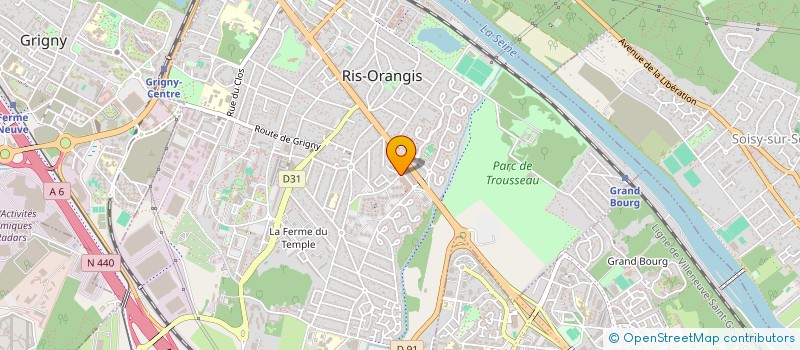 localisation de l'entreprise MONSIEUR ILIA MELEGA à RIS-ORANGIS