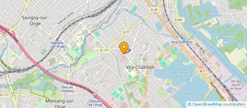 localisation de l'entreprise MONSIEUR ILIA OPREA à VIRY-CHATILLON