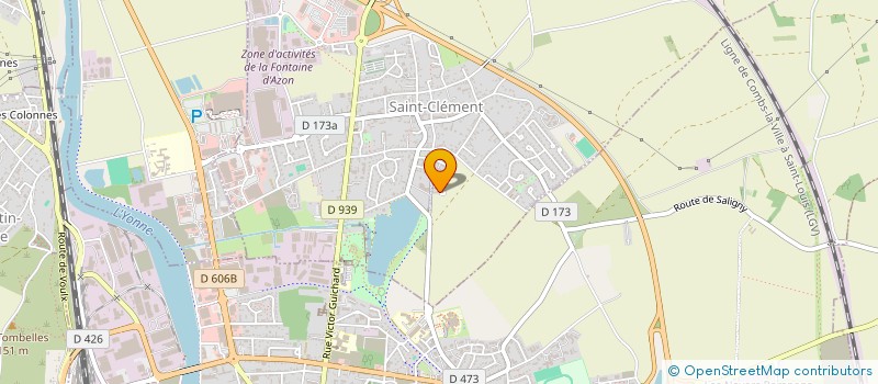 localisation de l'entreprise MONSIEUR ILIAIS CHARTI  SAINT-CLEMENT