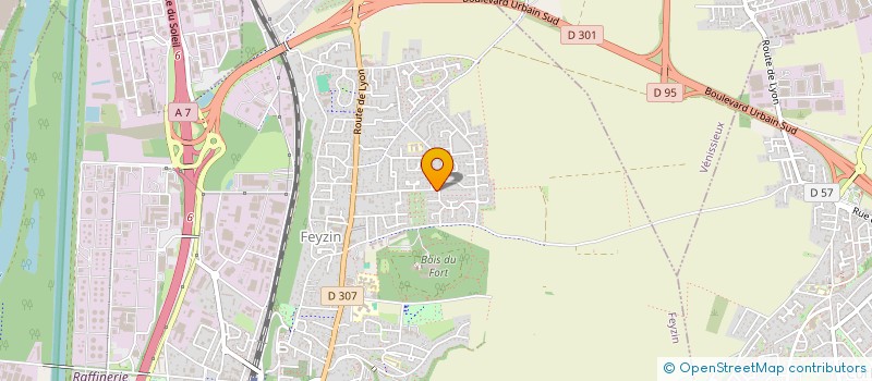 localisation de l'entreprise MONSIEUR ILIAN AROUDJ  FEYZIN