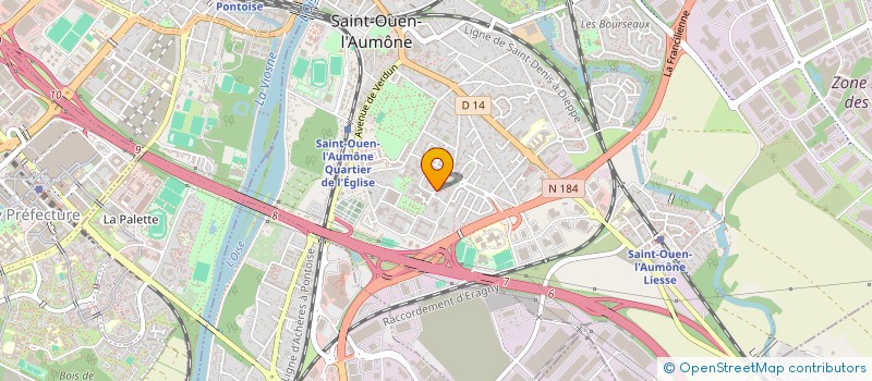 localisation de l'entreprise MONSIEUR ILIAN BOUCELLAM à SAINT-OUEN-L'AUMONE