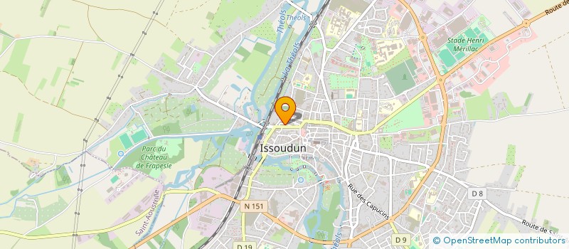 localisation de l'entreprise MONSIEUR ILIAN GARRIGUES à ISSOUDUN