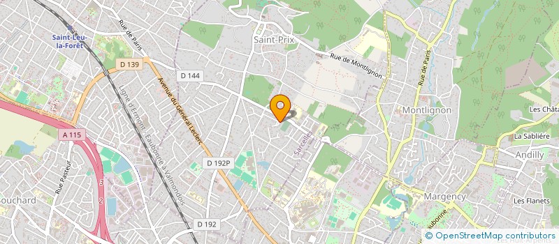 localisation de l'entreprise MONSIEUR ILIAN LEFEBVRE à SAINT-PRIX