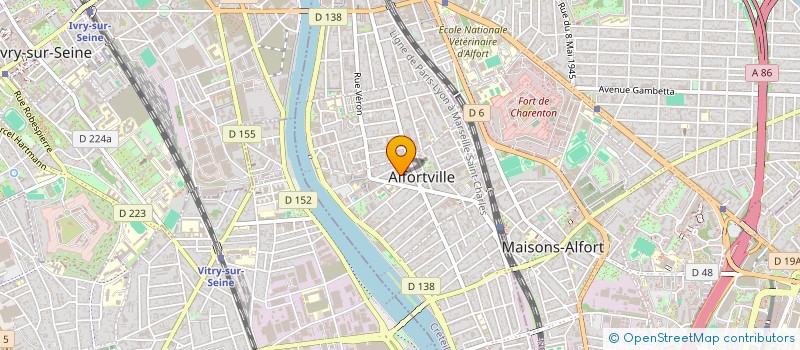 localisation de l'entreprise MONSIEUR ILIAN REVEL à ALFORTVILLE