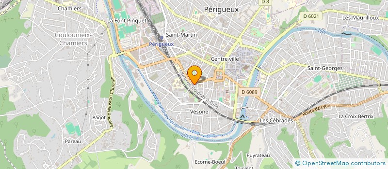 localisation de l'entreprise MONSIEUR ILIAN RODZIEWICZ à PERIGUEUX
