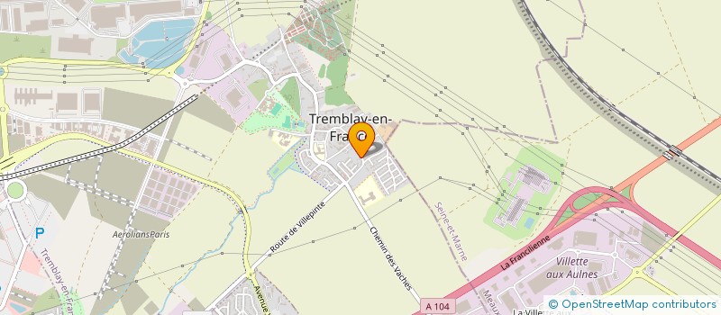 localisation de l'entreprise MONSIEUR ILIAN SABOURIN à TREMBLAY-EN-FRANCE