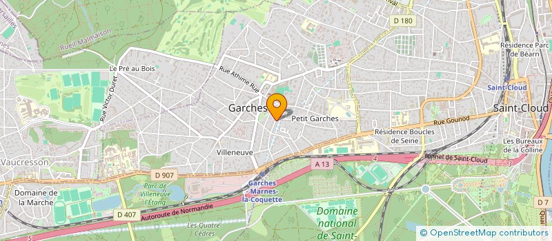 localisation de l'entreprise MONSIEUR ILIAN SAKHRANI à GARCHES