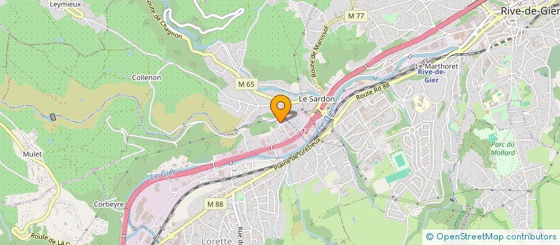 localisation de l'entreprise MONSIEUR ILIAN SAOUD  LORETTE