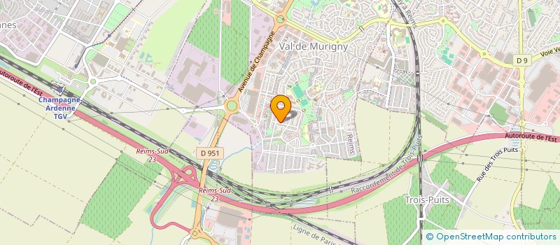 localisation de l'entreprise MONSIEUR ILIAN TAYEBTAYEB  REIMS