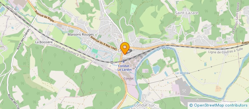 localisation de l'entreprise MONSIEUR ILIAN VALADE  LE LARDIN-SAINT-LAZARE