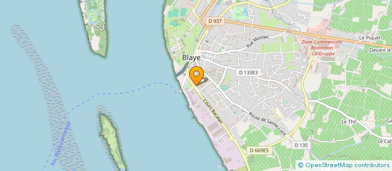 localisation de l'entreprise MONSIEUR ILIAN ZAFIROV à BLAYE