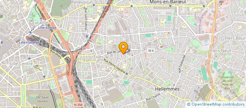localisation de l'entreprise MONSIEUR ILIANE TOE-RICHER à LILLE