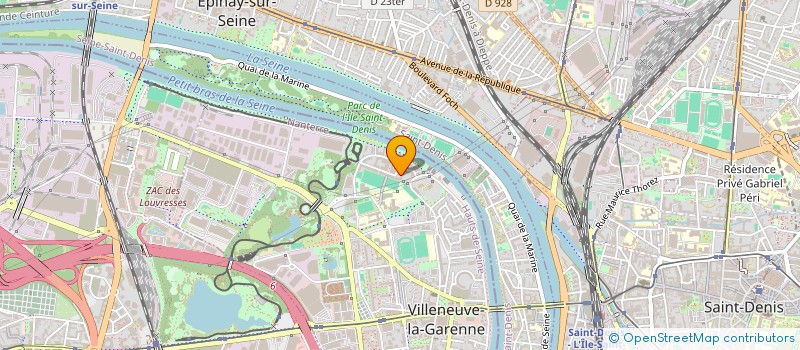 localisation de l'entreprise MONSIEUR ILIAS ABBOU  VILLENEUVE-LA-GARENNE