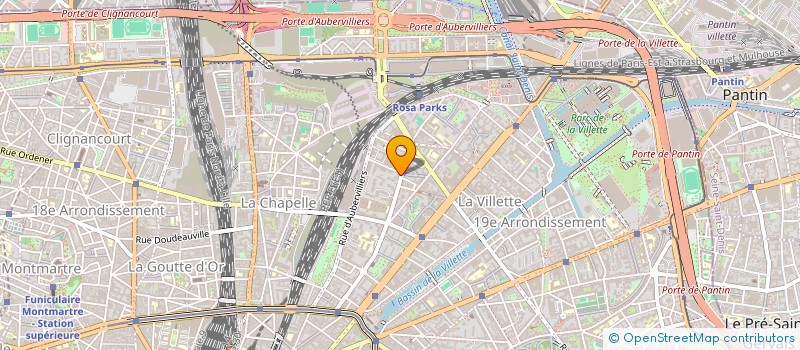 localisation de l'entreprise MONSIEUR ILIAS ABDELLAOUI  PARIS 19