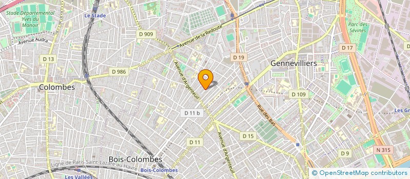 localisation de l'entreprise MONSIEUR ILIAS BAROUCHE à ASNIERES-SUR-SEINE