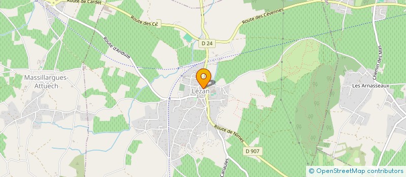 localisation de l'entreprise MONSIEUR ILIAS BENJALLOUL  LEZAN