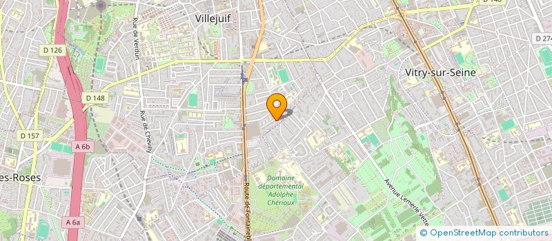 localisation de l'entreprise MONSIEUR ILIAS BERRY à VILLEJUIF