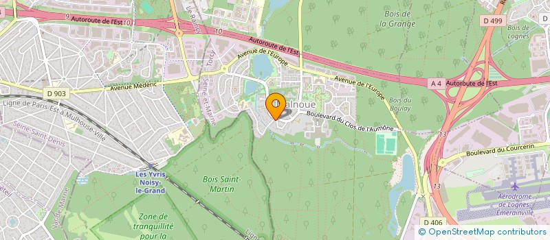 localisation de l'entreprise MONSIEUR ILIAS BETTAYEB  EMERAINVILLE