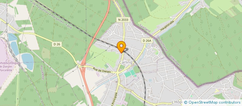 localisation de l'entreprise MONSIEUR ILIAS BLUM  CARLING