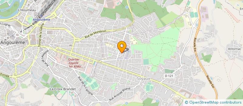 localisation de l'entreprise MONSIEUR ILIAS BOUAZZA à SOYAUX