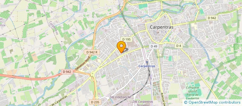 localisation de l'entreprise MONSIEUR ILIAS ED DAHBI  CARPENTRAS