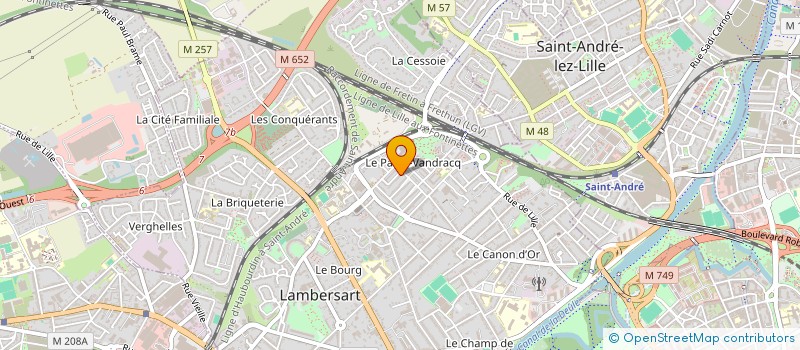 localisation de l'entreprise MONSIEUR ILIAS EL BOUHABI à LAMBERSART