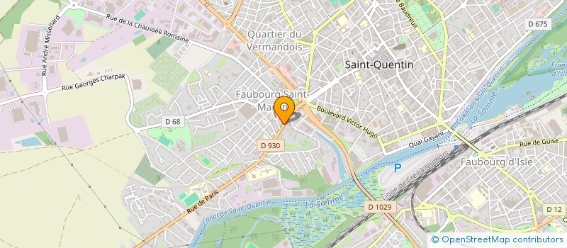 localisation de l'entreprise MONSIEUR ILIAS EL JAGHNOUNI à SAINT-QUENTIN