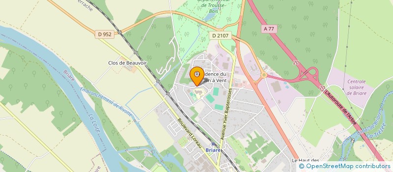 localisation de l'entreprise MONSIEUR ILIAS EL KHAMLICHI à BRIARE