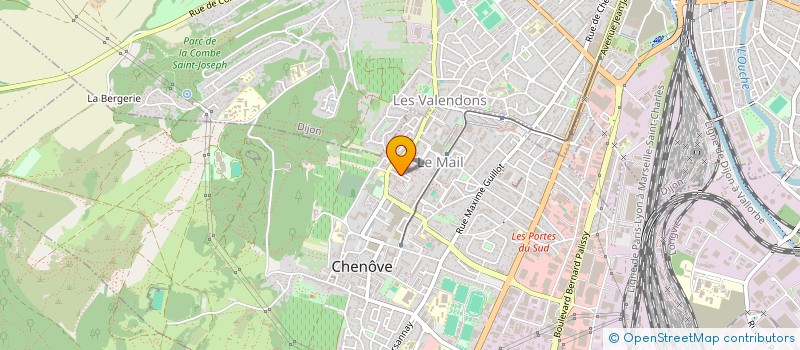 localisation de l'entreprise MONSIEUR ILIAS JAALI JALI  CHENOVE