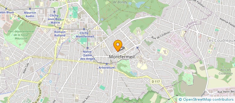 localisation de l'entreprise MONSIEUR ILIAS KARIMI  MONTFERMEIL