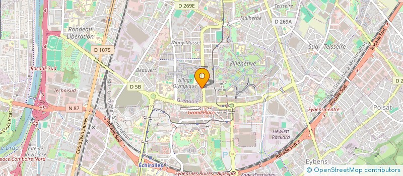 localisation de l'entreprise MONSIEUR ILIAS MAHAMOUDA à GRENOBLE