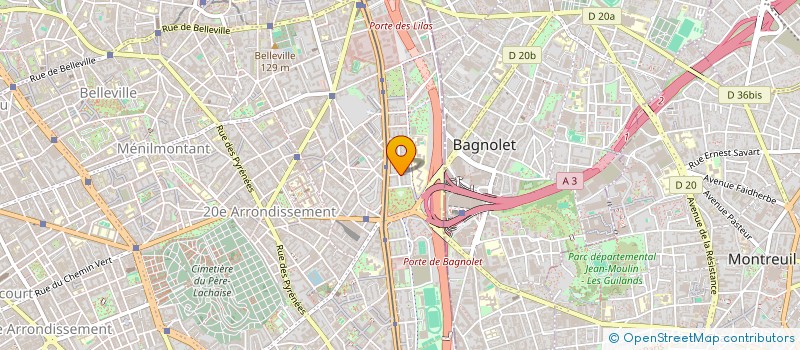 localisation de l'entreprise MONSIEUR ILIAS MELLOUL  PARIS