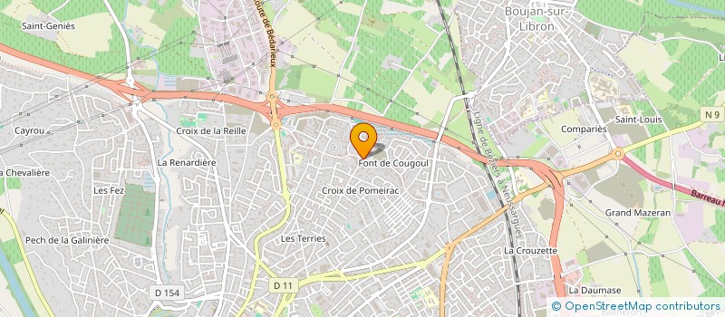 localisation de l'entreprise MONSIEUR ILIAS MENNI  MONTPELLIER