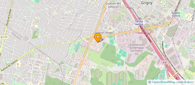 localisation de l'entreprise MONSIEUR ILIAS POULOS à GRIGNY